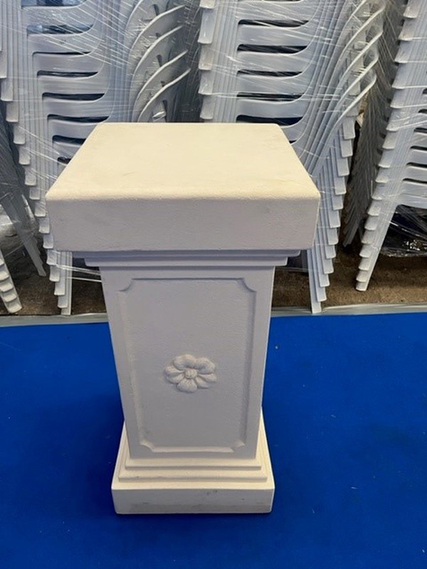 Secondhand Balustrade and Pillars Lightweight Plastic