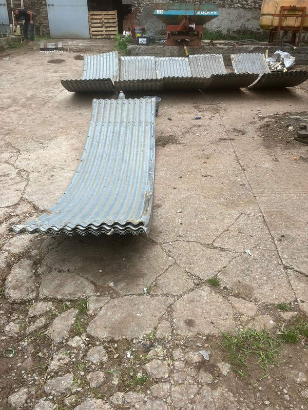 Corrugated steel grain Silo