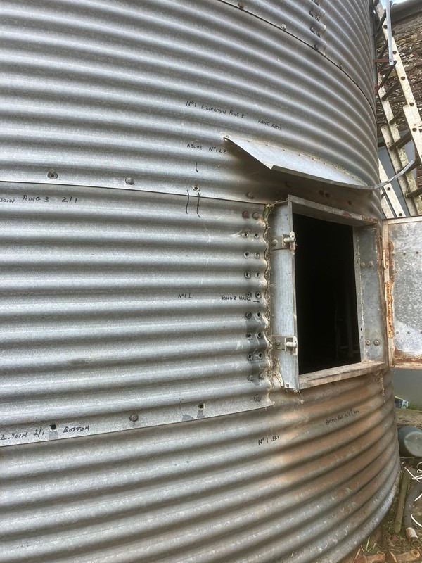 Grain Silo access hatch