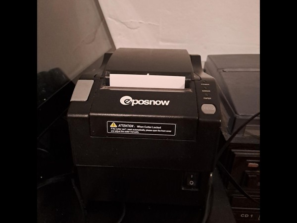 EPOS Now Touch Screen Terminal and Printer