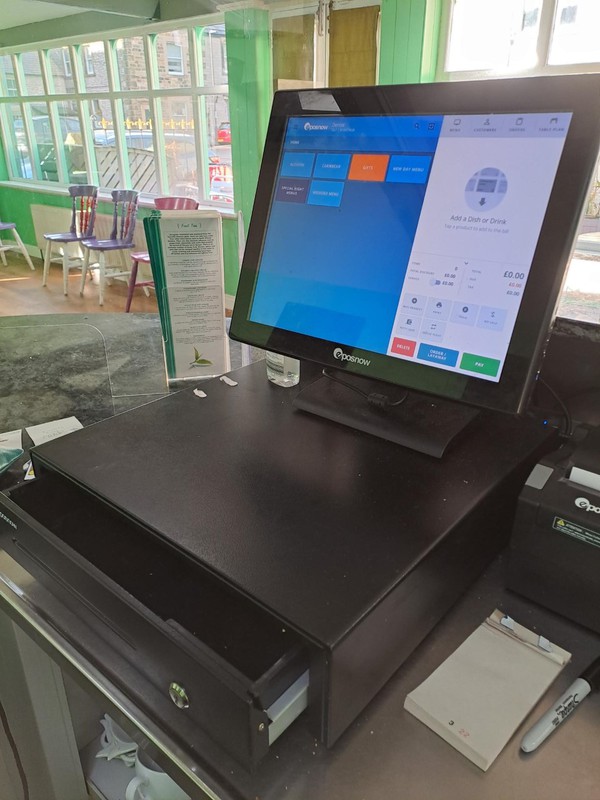 EPOS Now Touch Screen Terminal and Printer for sale