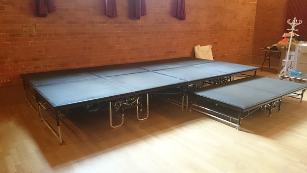Secondhand SICO Dual Height Staging Modules For Sale