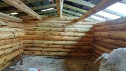 Round wood Log Cabin for sale