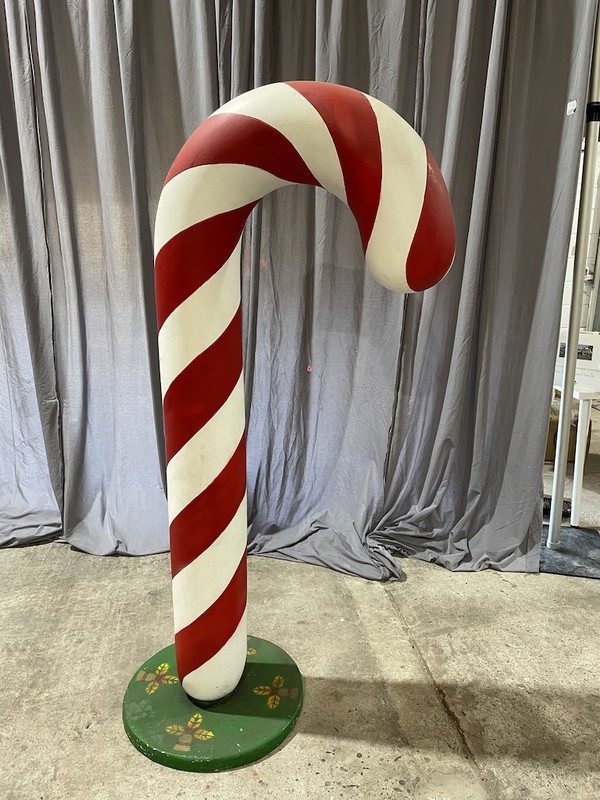 6ft Fat Candy Cane