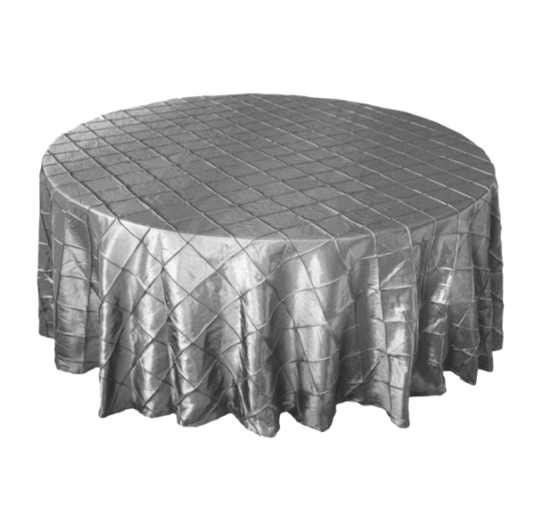 Dark Silver Banqueting Tablecloths
