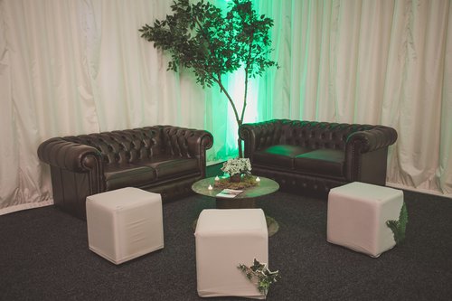 4x White cube Footstools 4x White cube Footstools