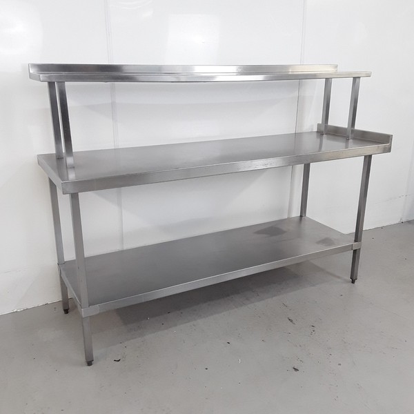 Stainless Prep Table and Gantry