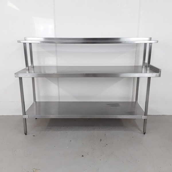 Used Stainless Prep Table and Gantry (42074)