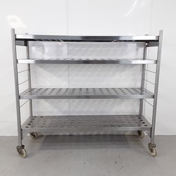 Used Bartlett  Stainless Shelves	(42080)