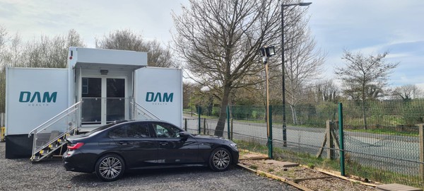 Large mobile showroom