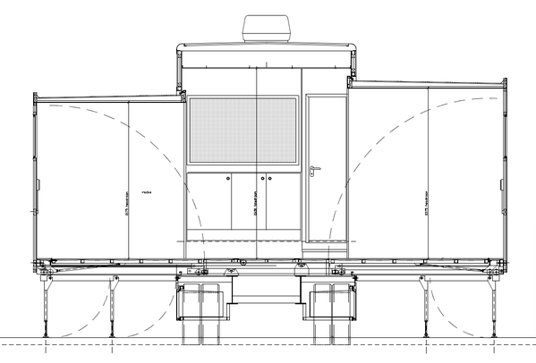 Trailer cross section