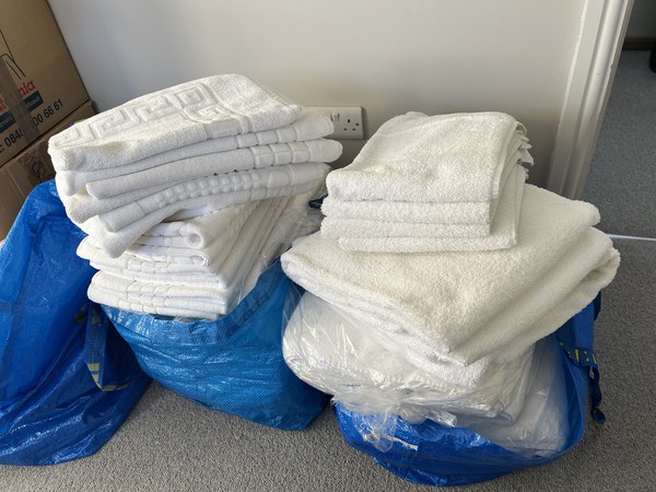 Hotel towels for sale