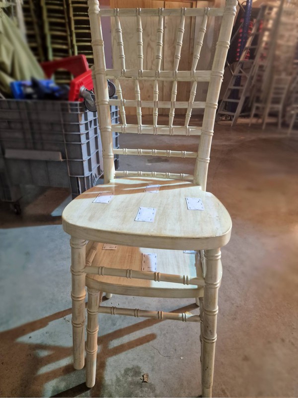 100 Limewash Chiavai chairs for sale in Manchester