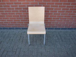Secondhand Pedrail Kuadra Italian Stacking Restaurant Dining Chairs For Sale