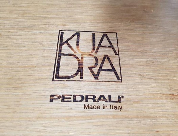 Pedrail Kuadra Italian Stacking Restaurant Dining Chairs For Sale