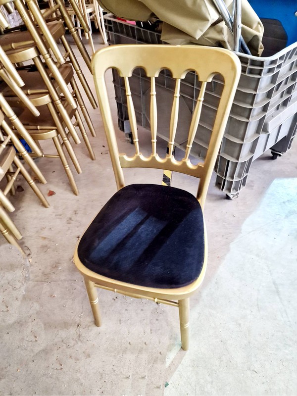 Gilt Banqueting chairs for sale