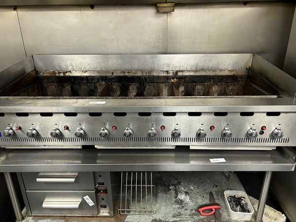 Used char grill for sale
