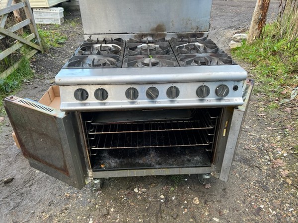 6 burner oven for sale