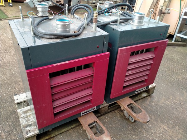 Commercial gas space heater