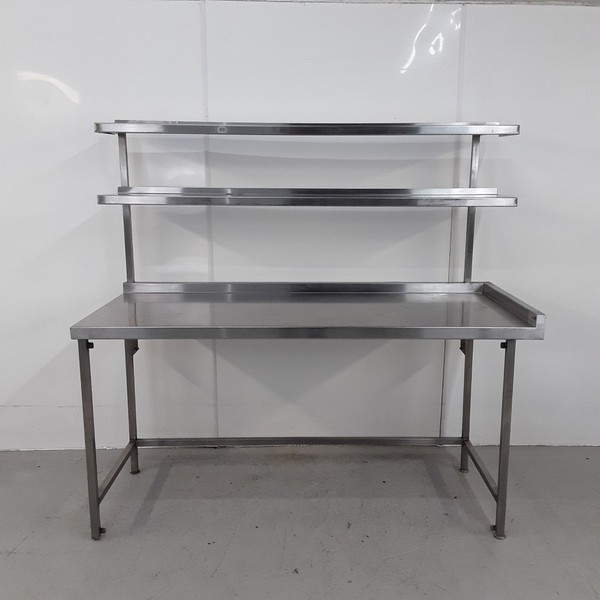 Secondhand Used Stainless Prep Table For Sale