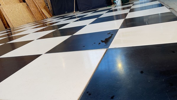 Black and white dance floor for sale