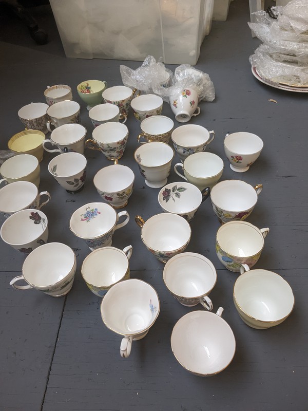 Vintage tea cups for sale