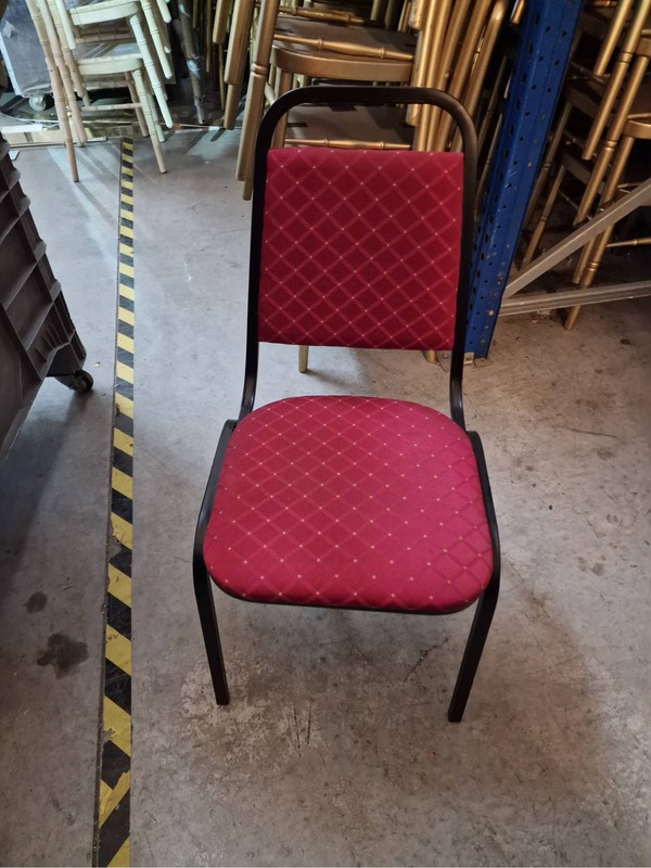 Stacking banqueting chairs
