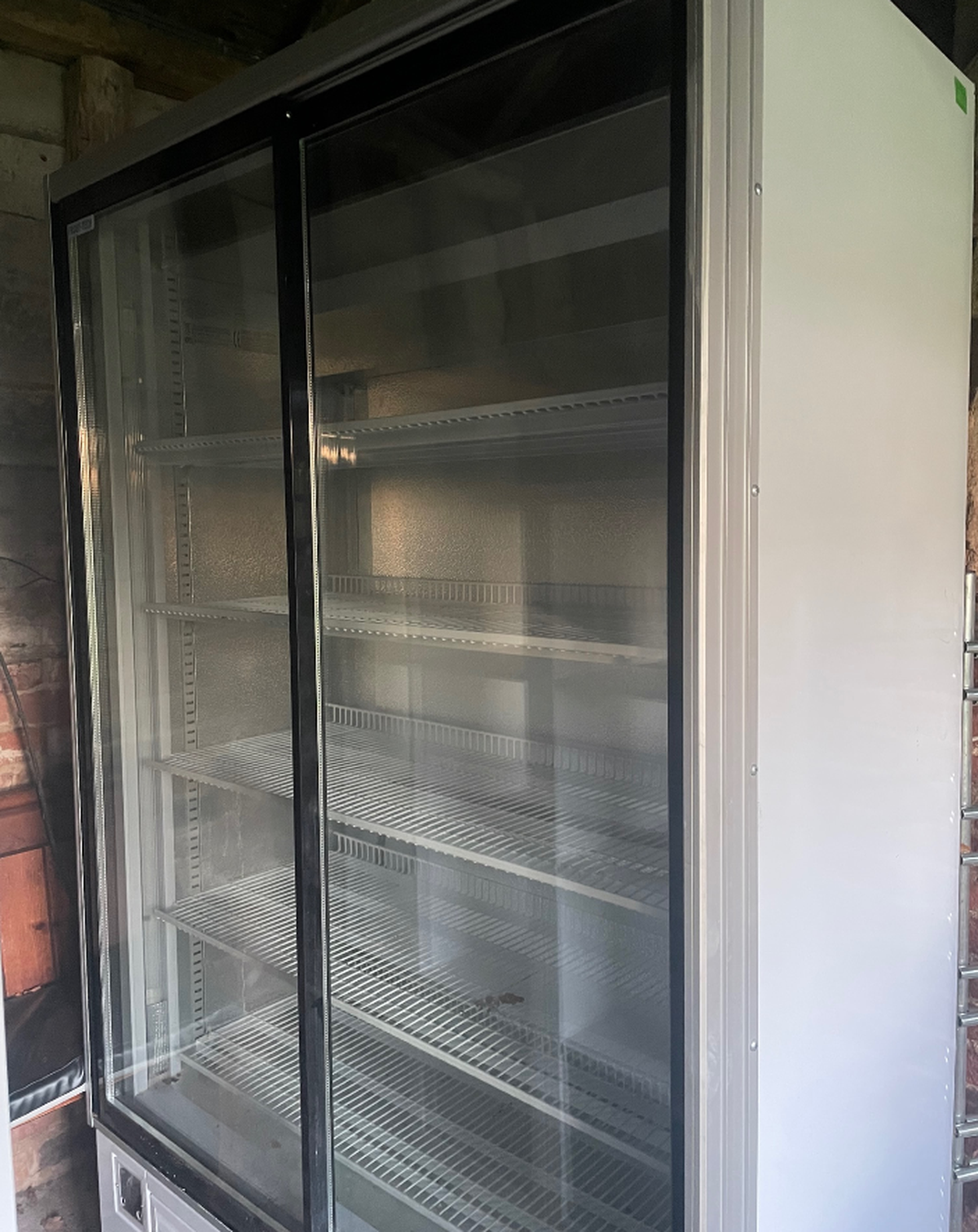 Secondhand Catering Equipment Upright Fridges Double Door 2x Upright Double Door Display