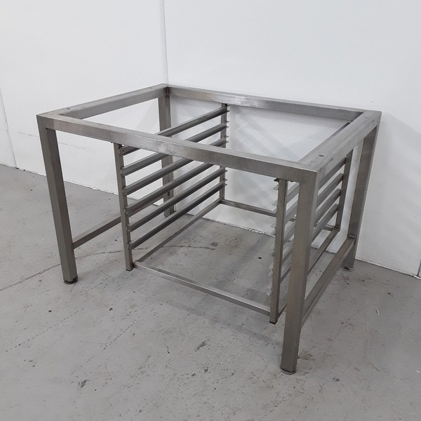 Stainless oven stand