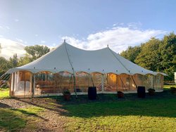 Traditional Petal Pole Marquee 30Ft x 50Ft
