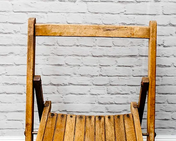 Vintage Wooden Folding Chairs for sale