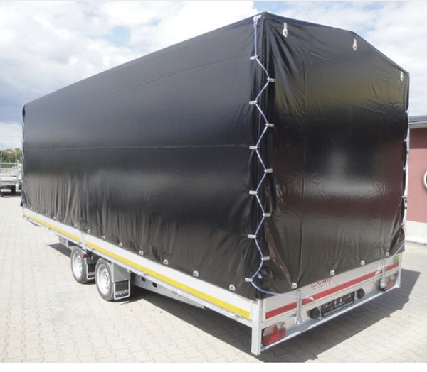 3.5T curtain side trailer