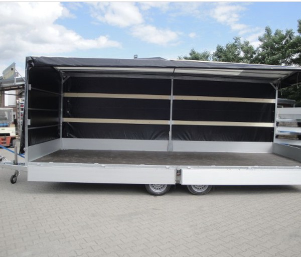 Flat bed trailer / drop side 20ft long (6m)