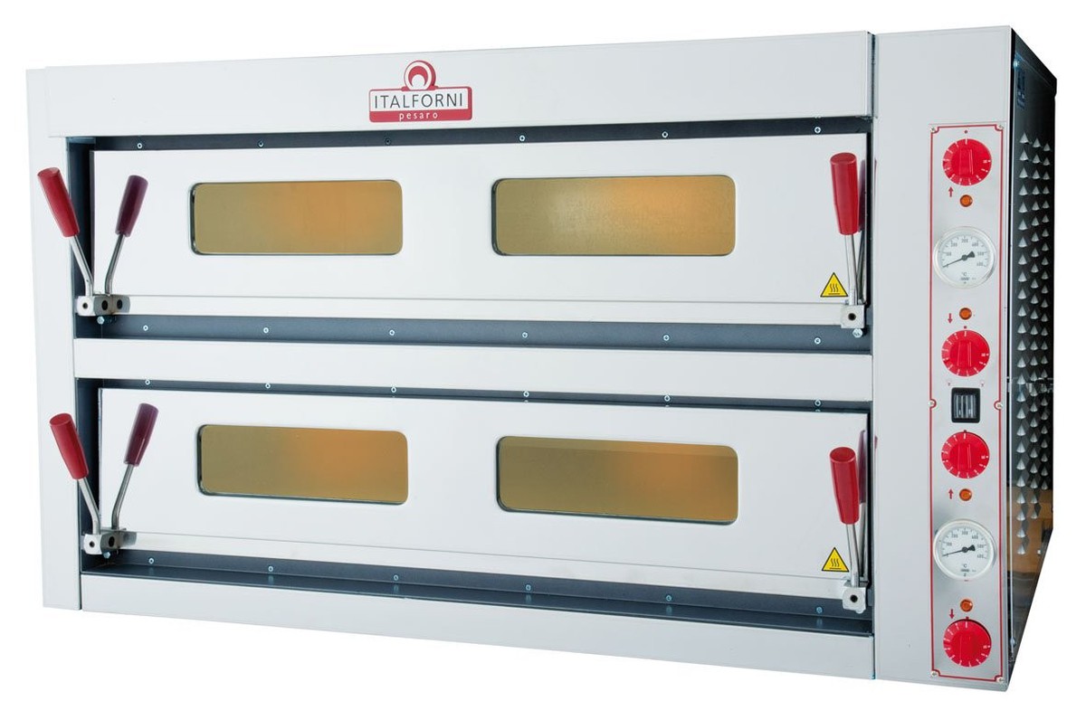 Secondhand Catering Equipment Twin Deck Pizza Oven Italforni TKD2