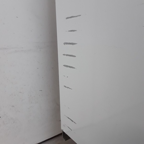 White display fridge