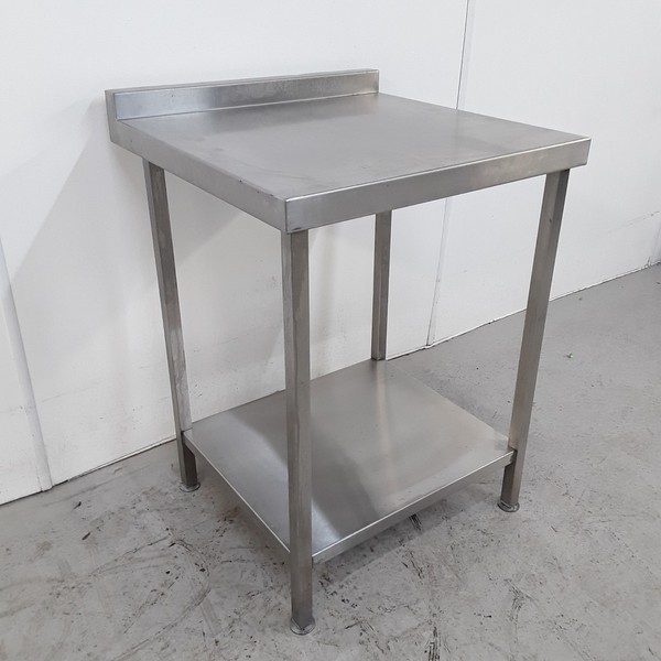 Secondhand steel table