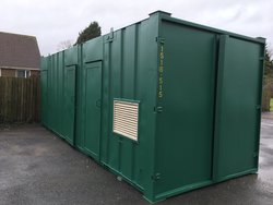 Green 24ft Self-contained Welfare Unit