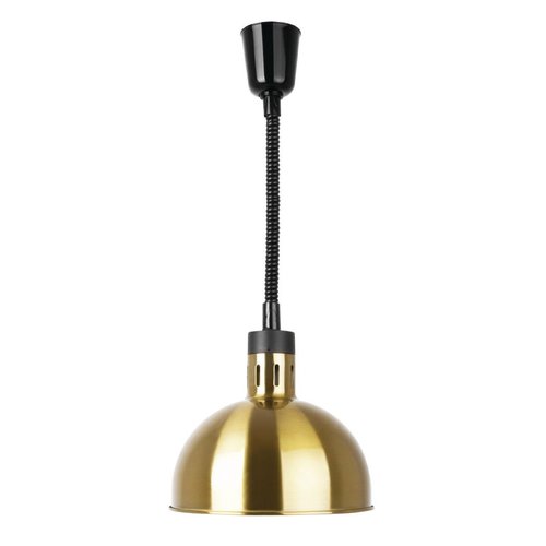 Brand New Buffalo  Retractable Dome Heat Shade Pale Gold Finish (D42251) Brand New Buffalo  Retractable Dome Heat Shade Pale Gold Finish (D42251)