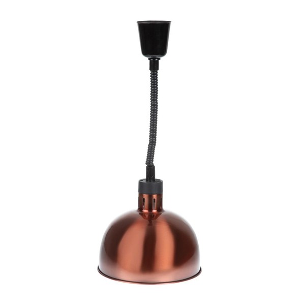 Brand New Buffalo Retractable Dome Heat Shade Copper Finish	(D42253)