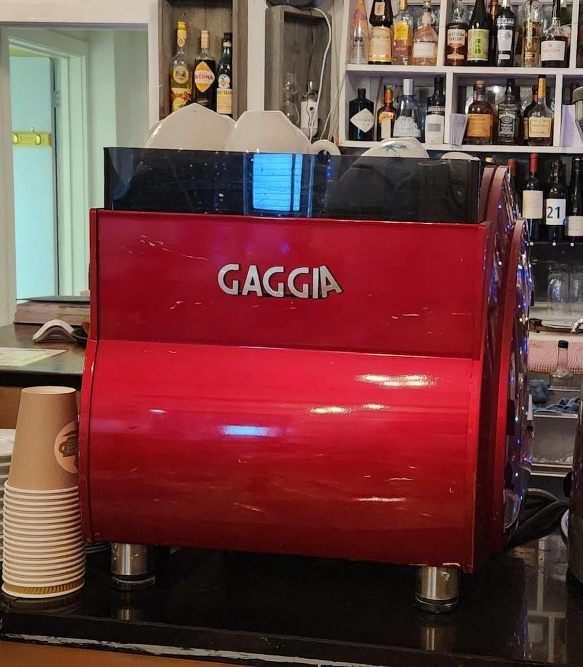 Secondhand Catering Equipment 2 Group Espresso Machines Red Gaggia