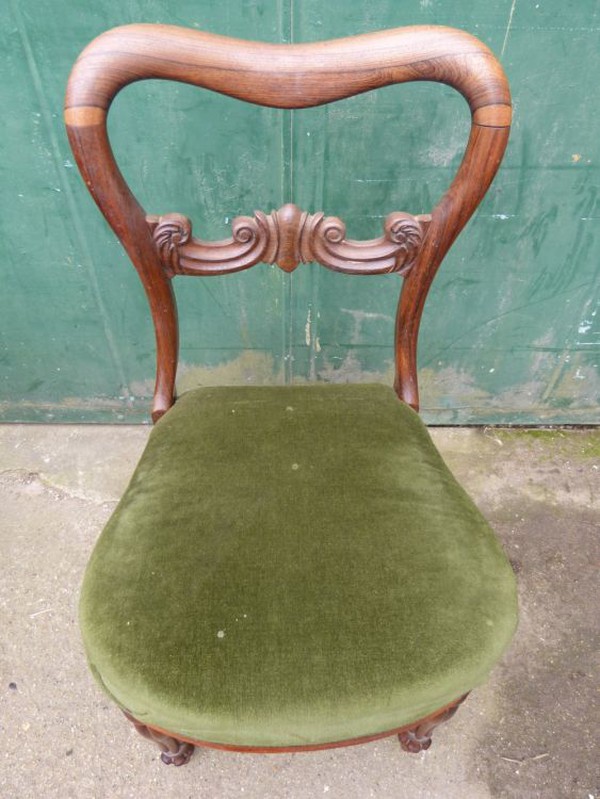 Vintage Victorian Decorative Single Hall Chair