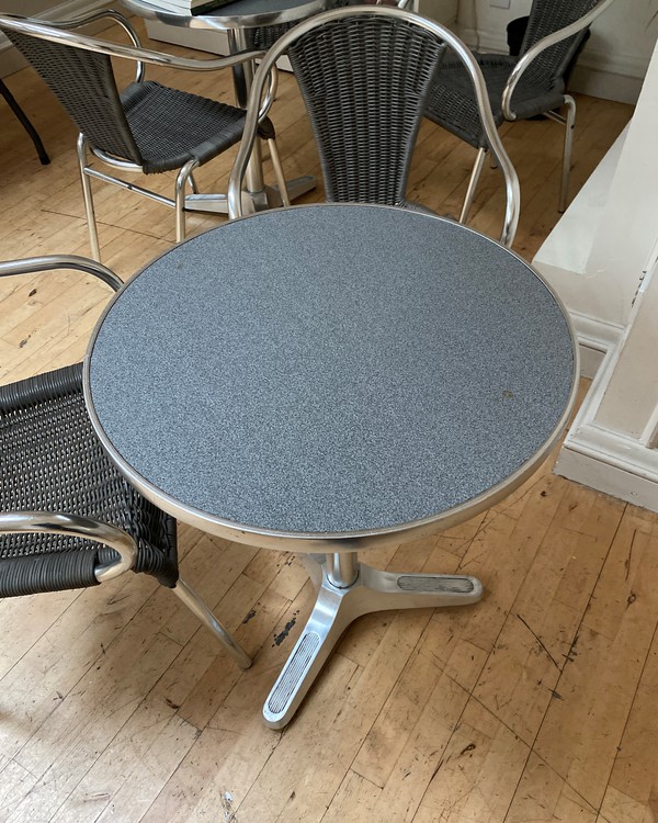 Secondhand Used Bistro Tables with Chairs
