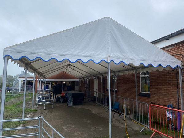 Used 6 x 25M Clear Span Marquee (Roof Only)