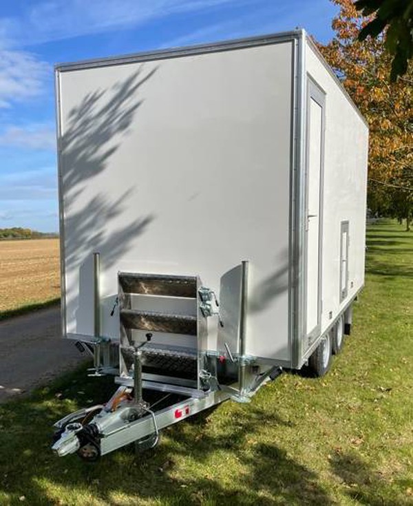 New Toilet trailer for sale 12v Solar powered