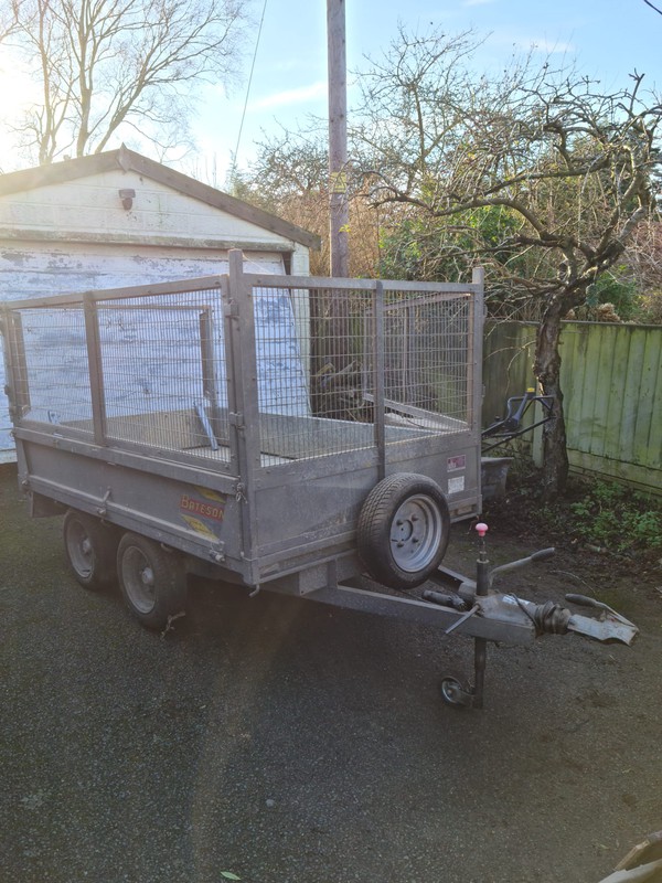 2T cage sides trailer