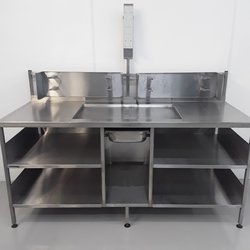Used Stainless Wet Table (16331)