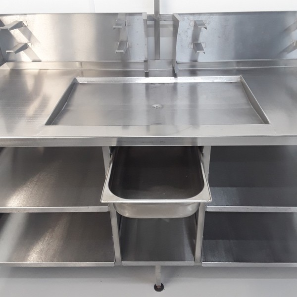 Used Stainless Steel Wet Table