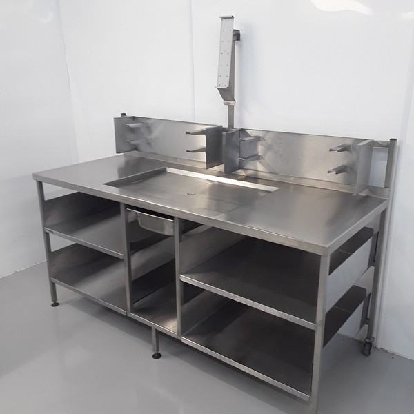 Used Stainless Wet Table