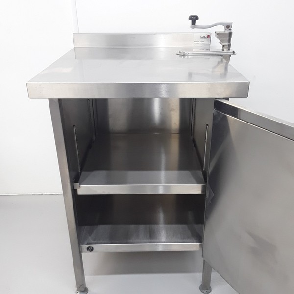 Stainless steel kitchen cabinet