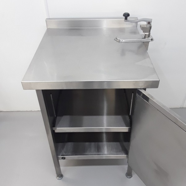 Stainless steel kitchen cupboard